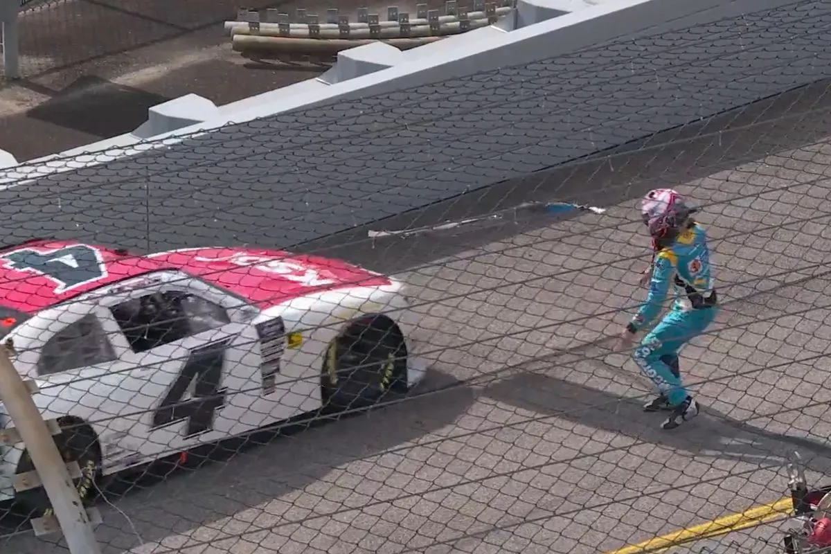 nascar frustratie