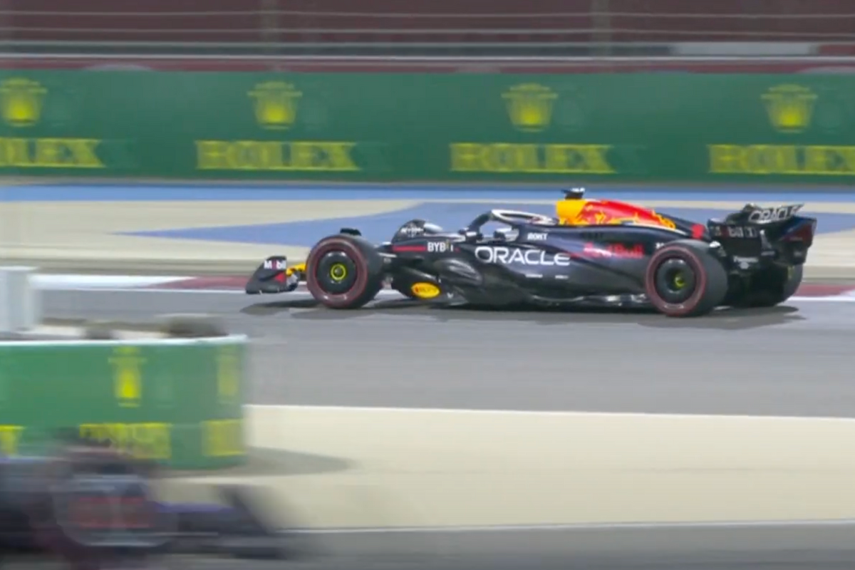 Video: De boordradio van Max Verstappen na zijn overwinning in Bahrein