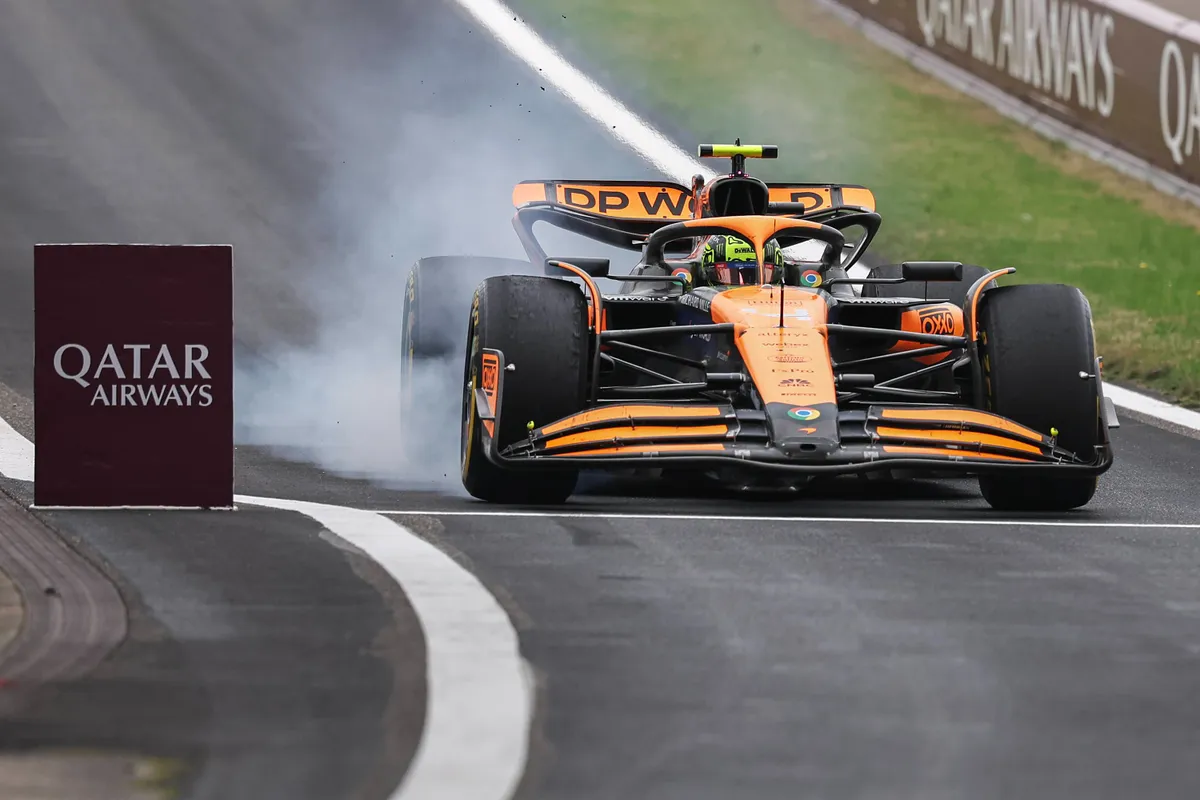 norris mclaren pit