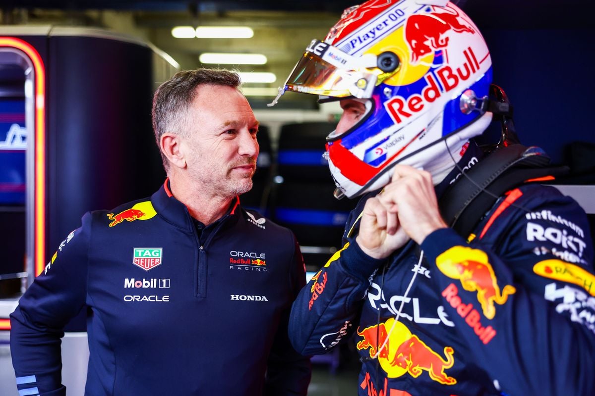 Christian Horner zet vraagtekens bij overwinning Max Verstappen