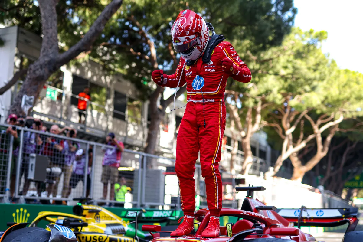 leclerc ferrari monaco