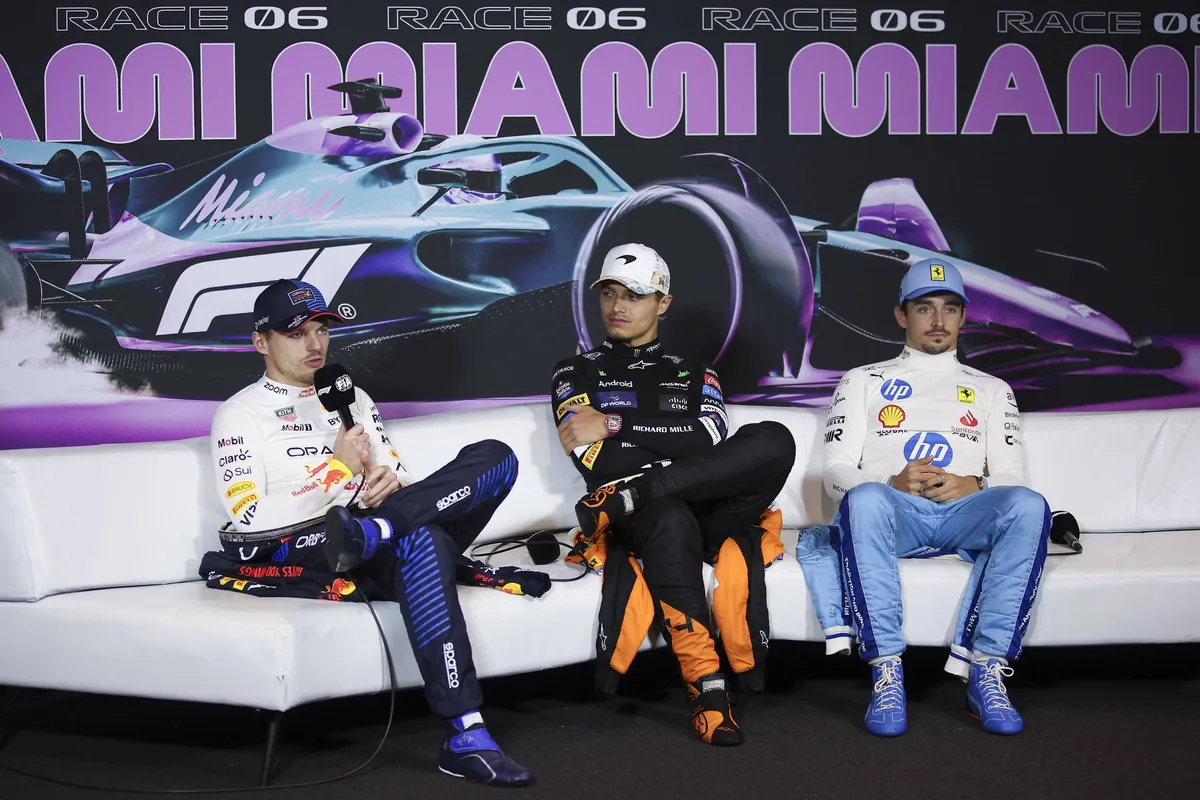 max norris leclerc persco red bull mclaren ferrari miami