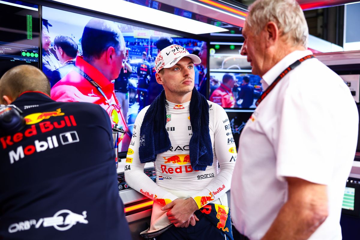 Helmut Marko ziet groot probleem ontstaan voor Max Verstappen door crash Sergio Pérez