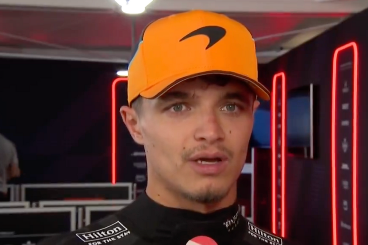 De reactie van Lando Norris over strijd met Max Verstappen bij Viaplay