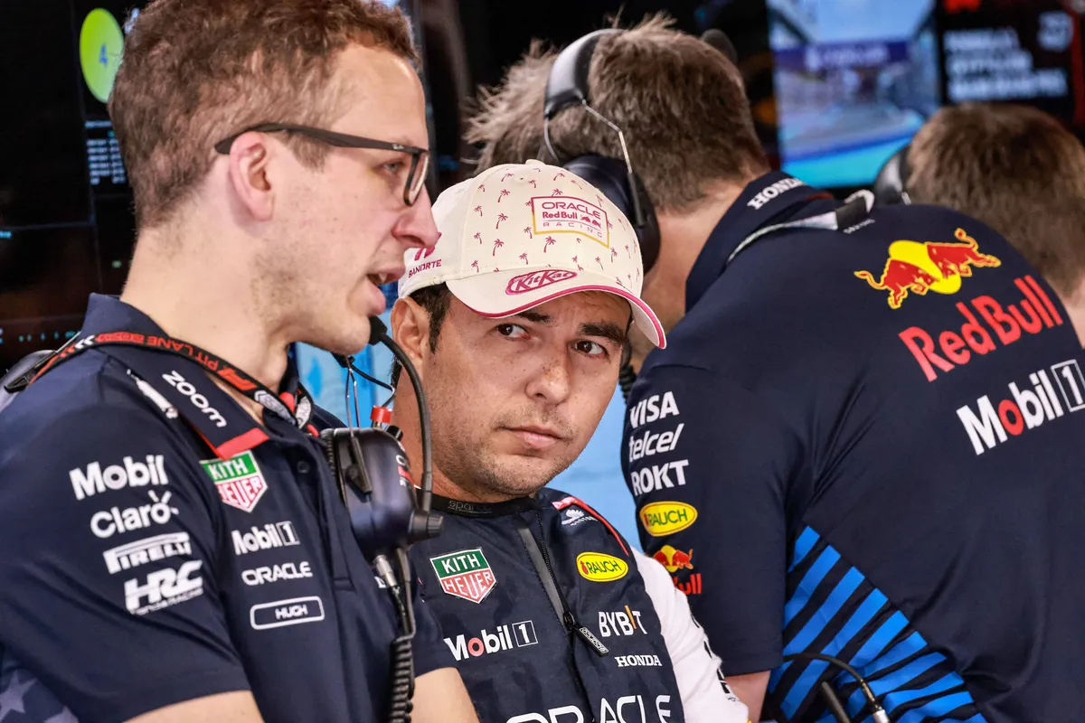sergio perez red bull engineer