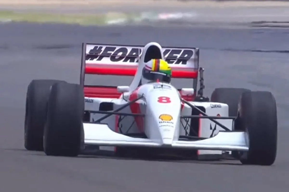 showrun senna imola gp 2024