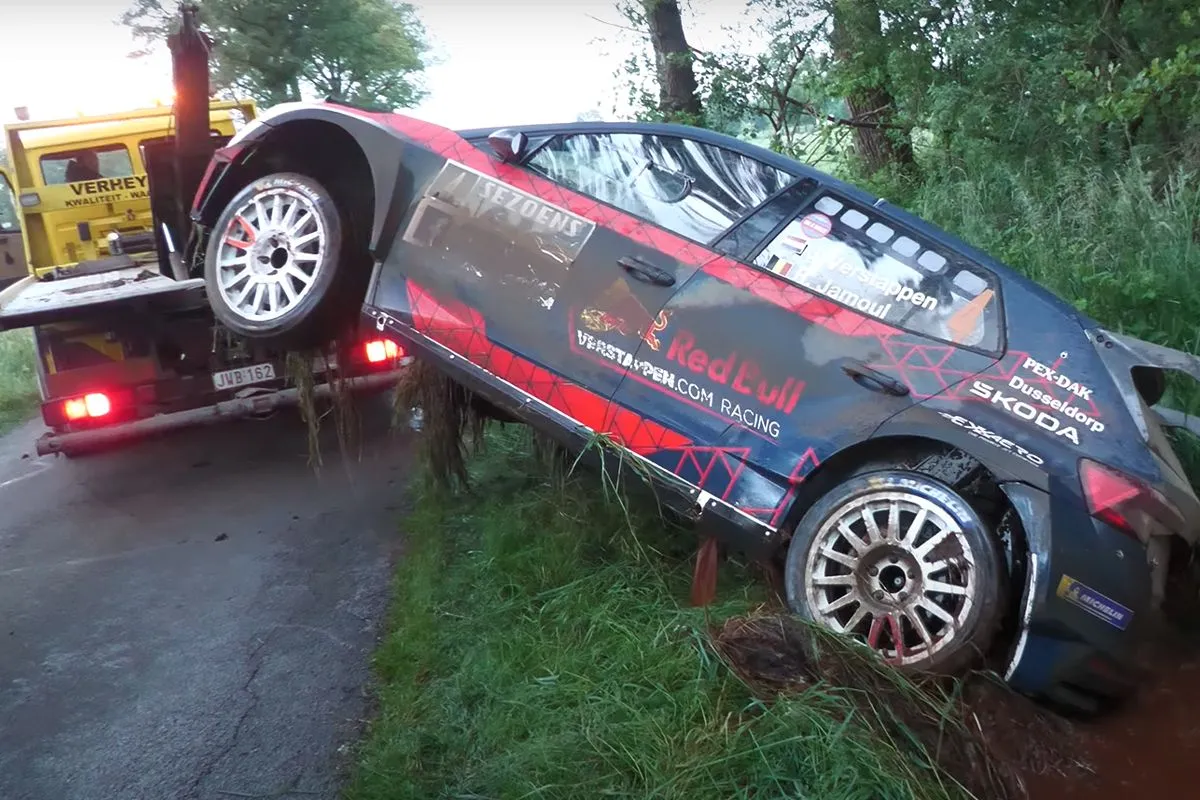 verstappen rally crash