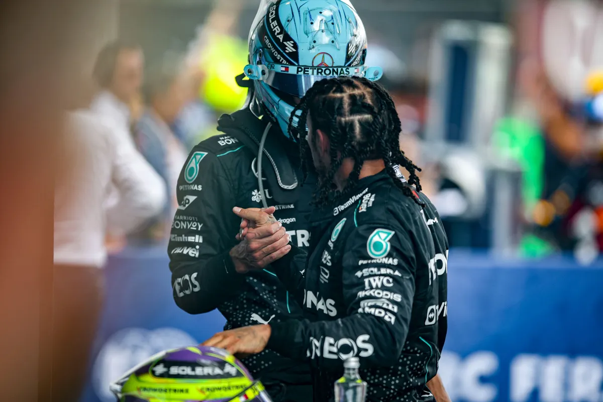 ham rus mercedes f1 2024