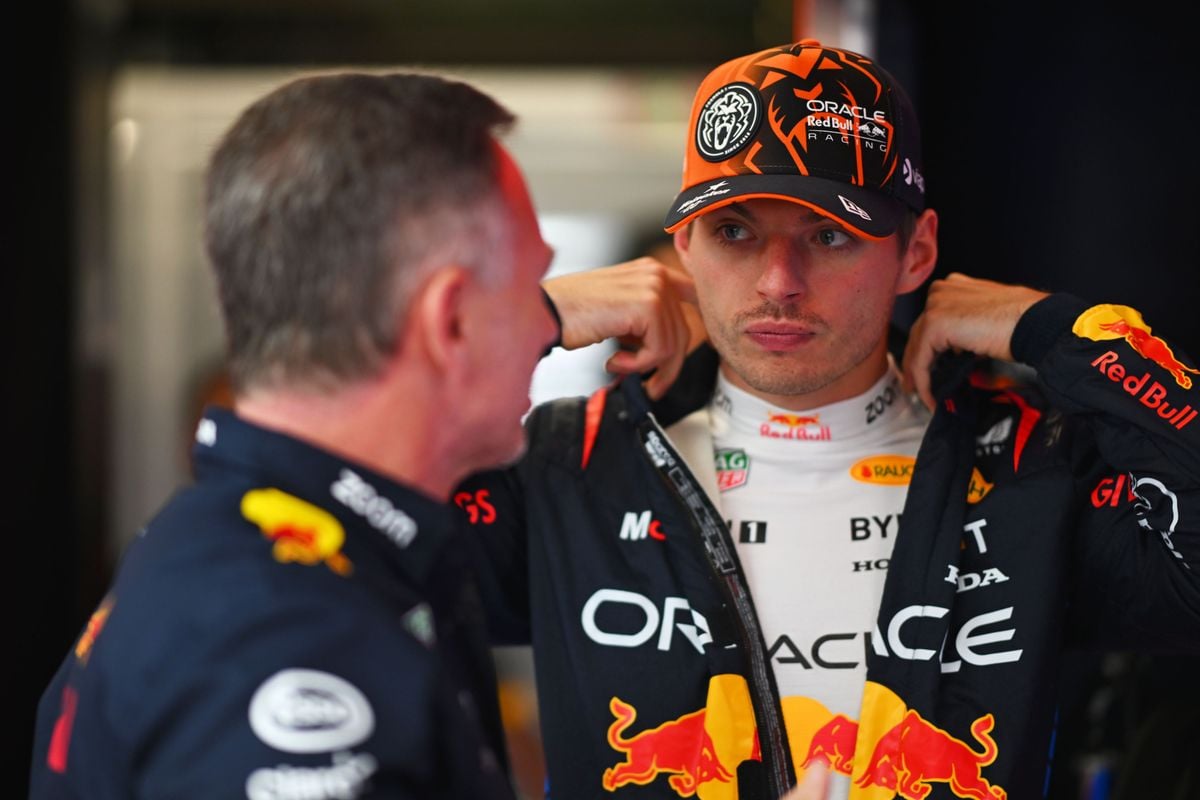 Christian Horner moet Max Verstappen slecht nieuws brengen en wijst naar gridstraf