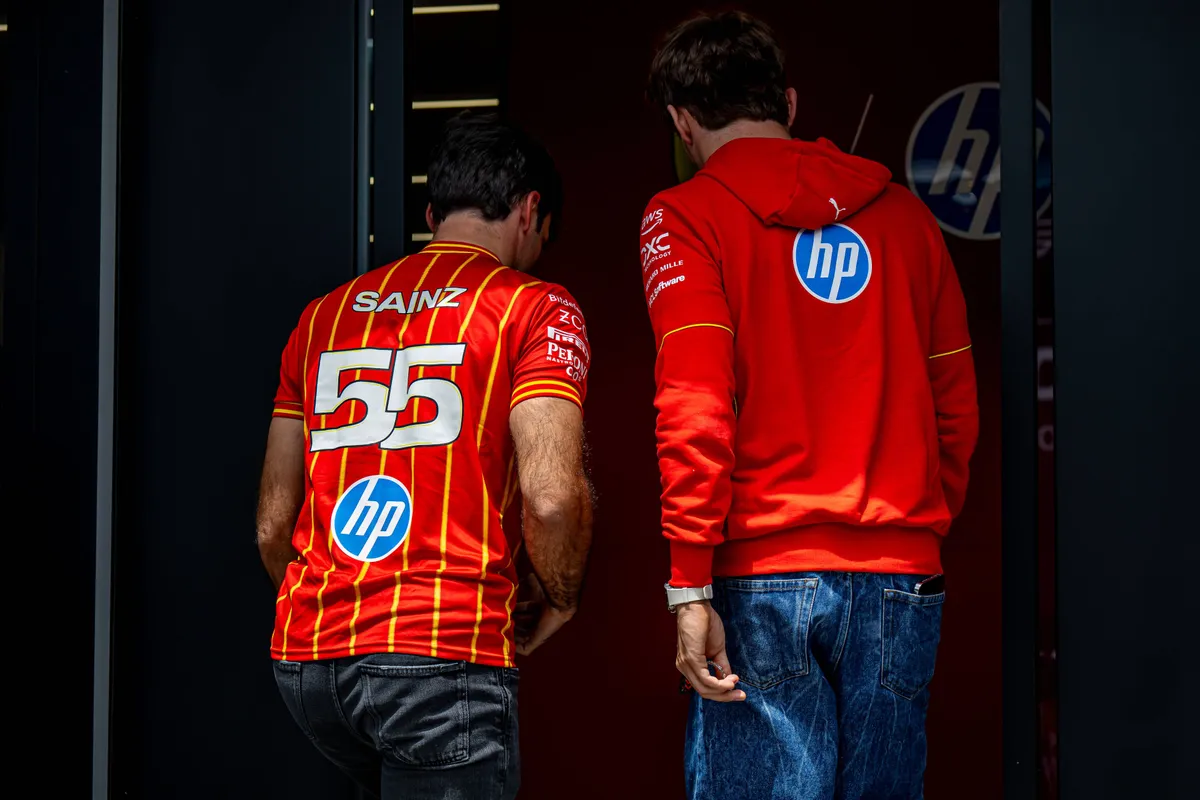 leclerc sainz ferrari