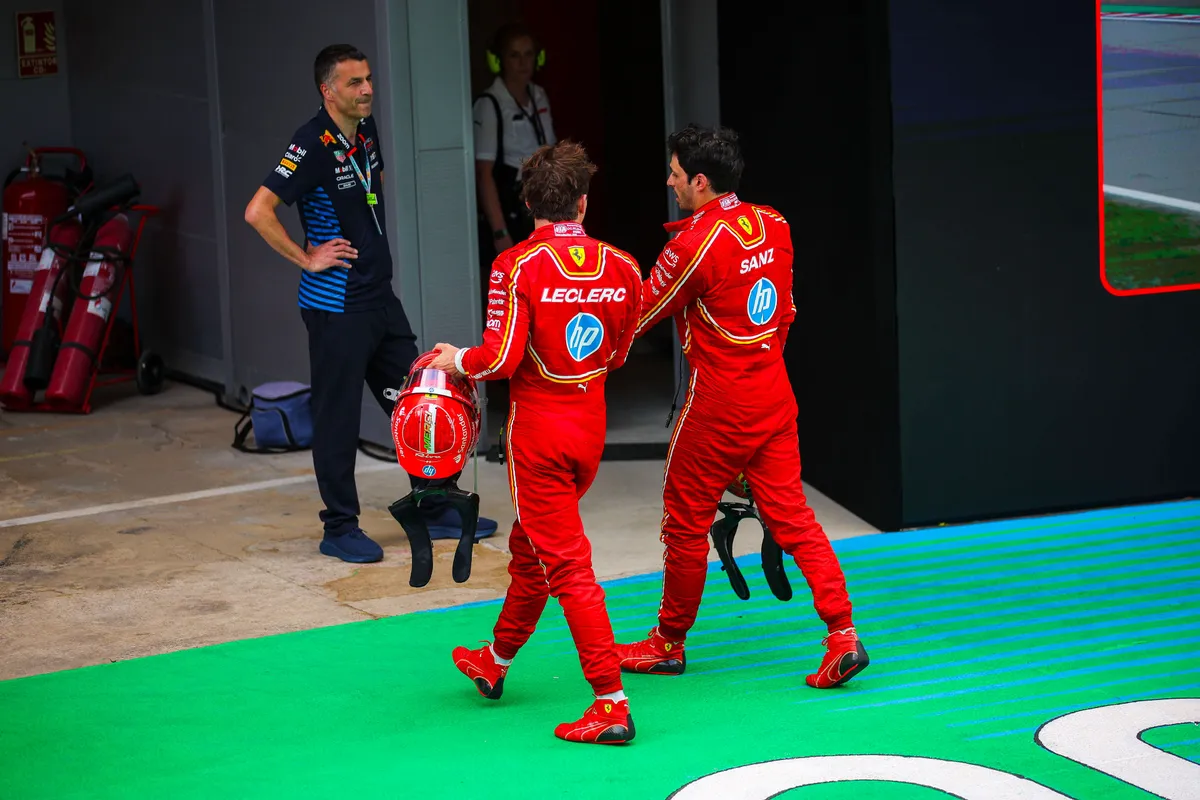 sainz leclerc spanish gp