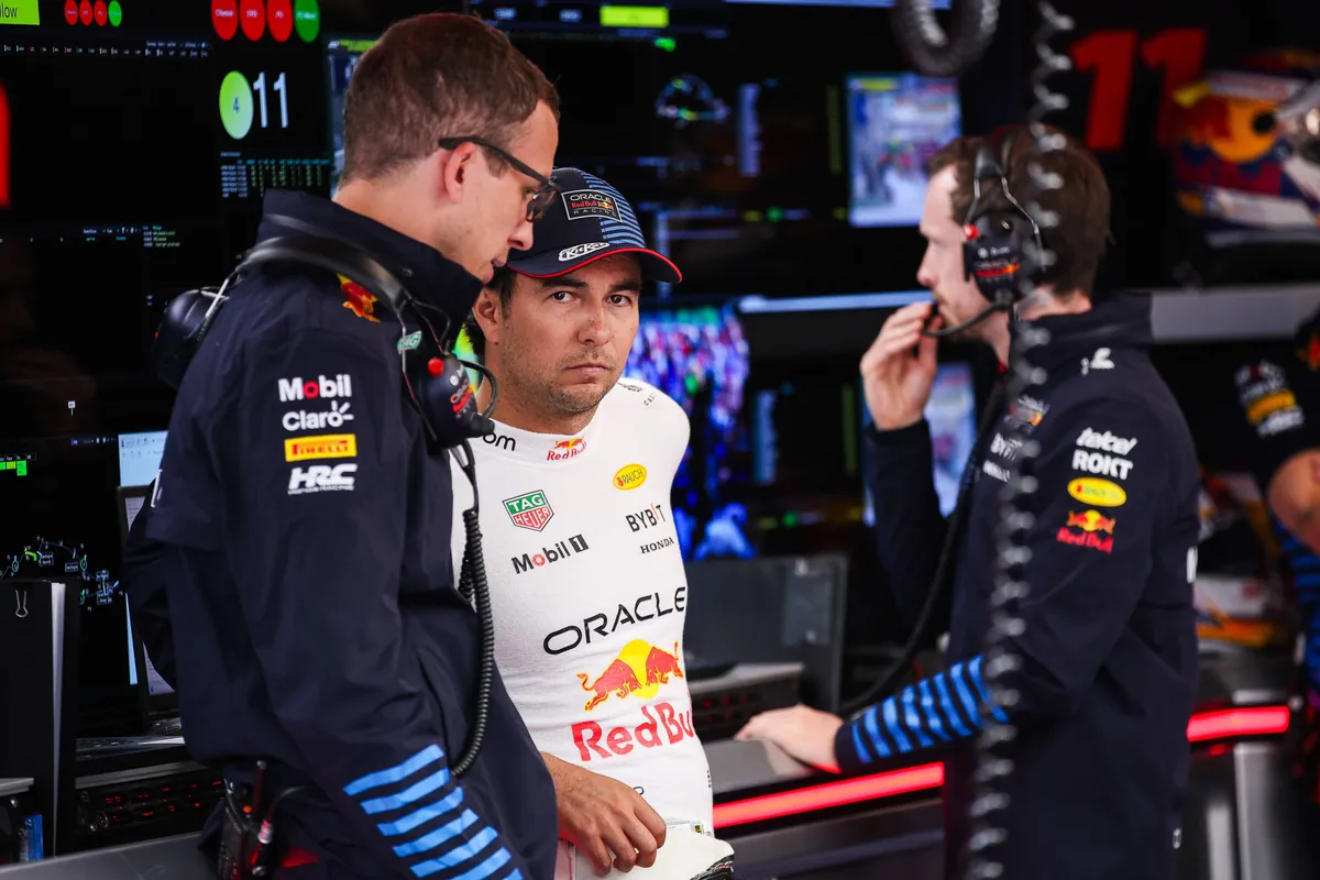 sergio perez bird red bull
