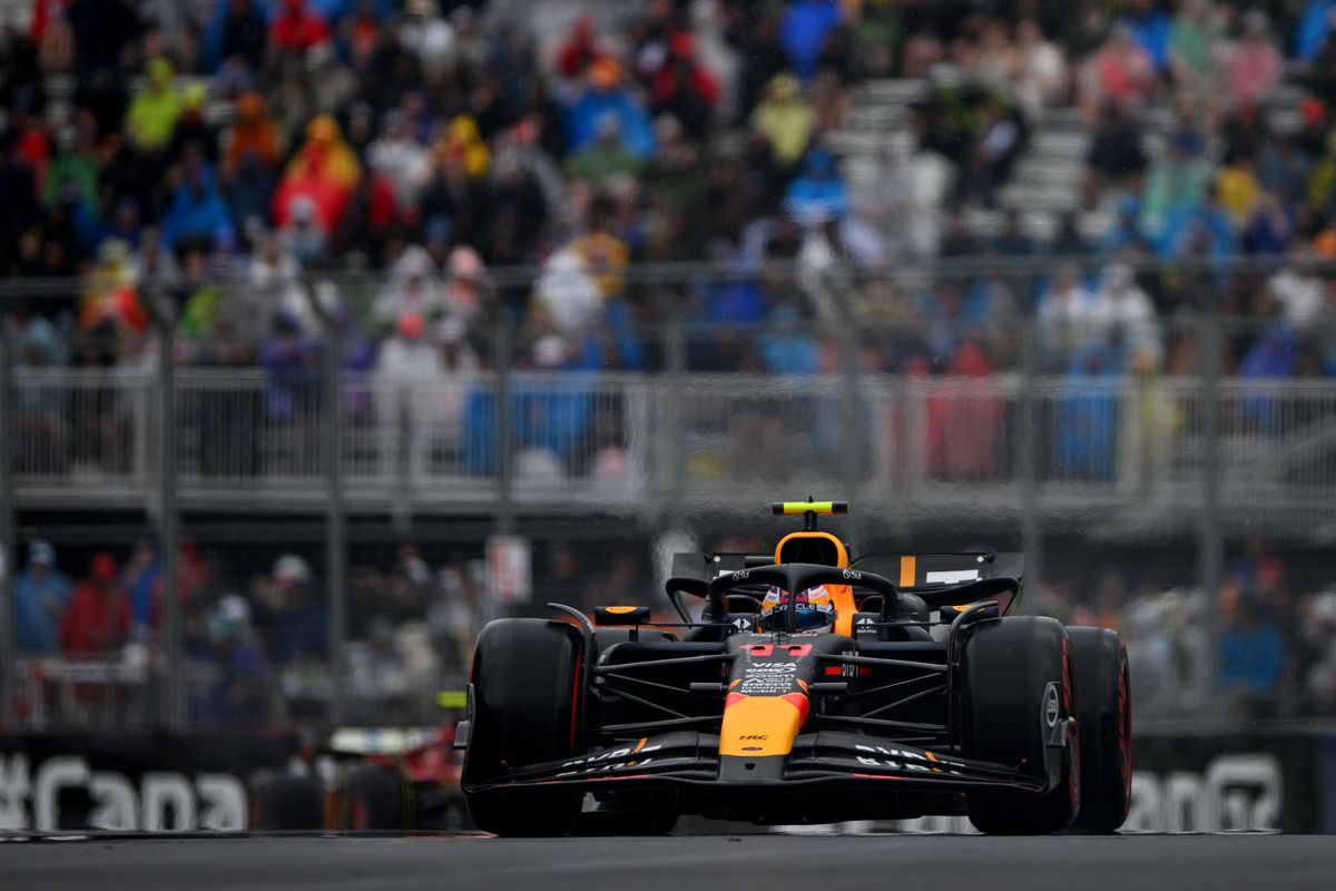 Sergio Pérez niet eens met Max Verstappen over RB20 na vrije trainingen in Canada