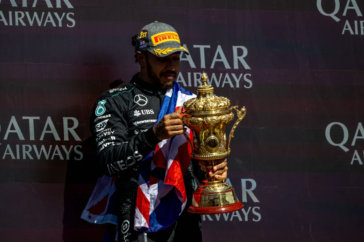 hamilton mercedes podium