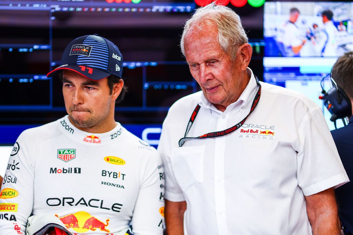 Helmut Marko verschaft duidelijkheid over absurd Sergio Pérez-gerucht uit Duitsland