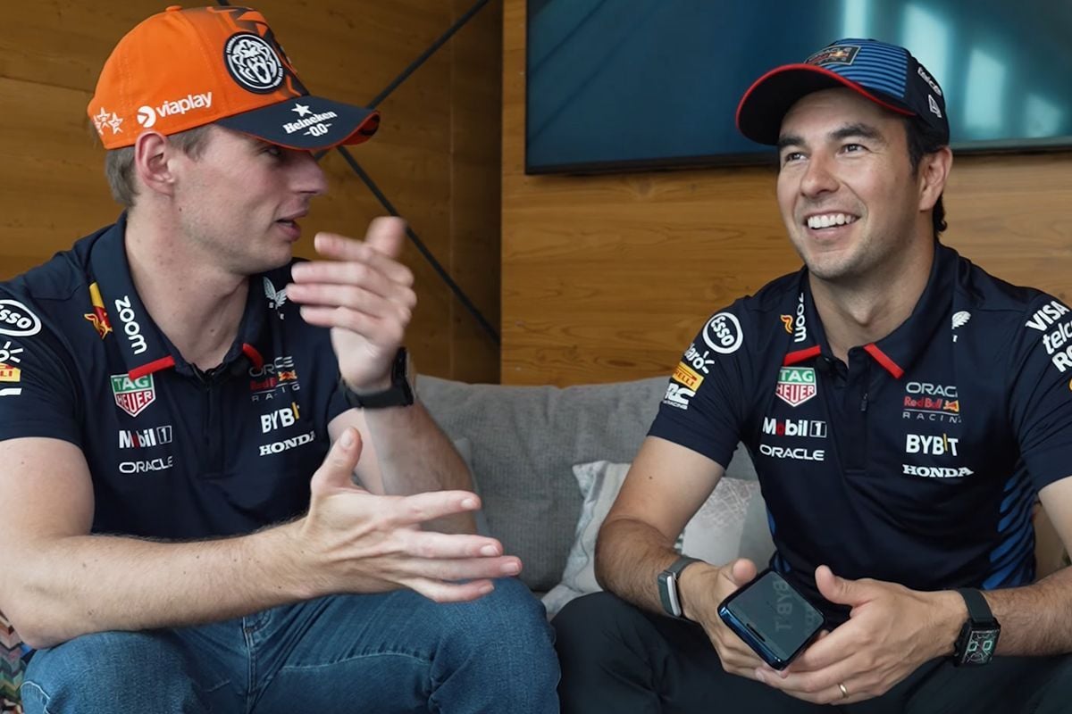 Video: Max Verstappen doet boekje open over relatie met Sergio Pérez