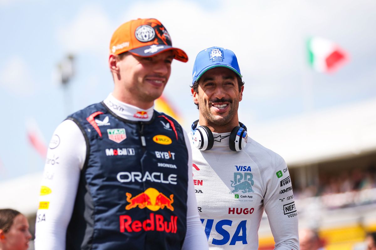 Max Verstappen wordt 'de beste aller tijden' genoemd door Daniel Ricciardo