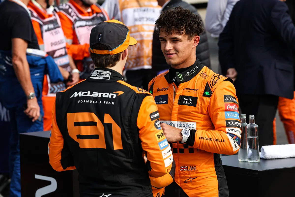lando norris piastri mclaren