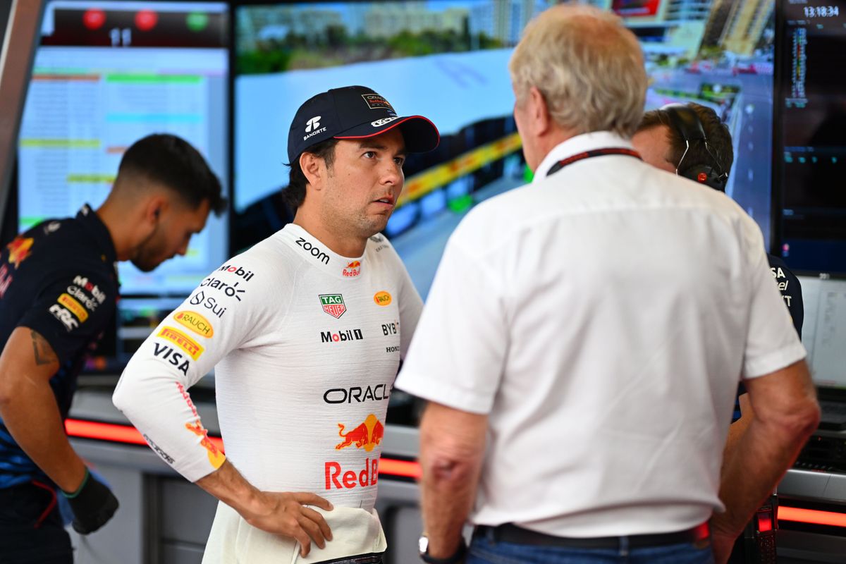 Helmut Marko onthult de bijzondere reden voor uitblijven ontslag Sergio Pérez