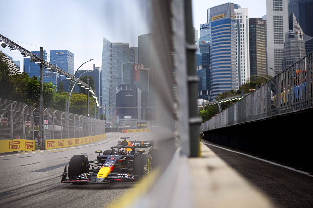 Uitslag eerste vrije training Formule 1 Grand Prix Singapore 2024