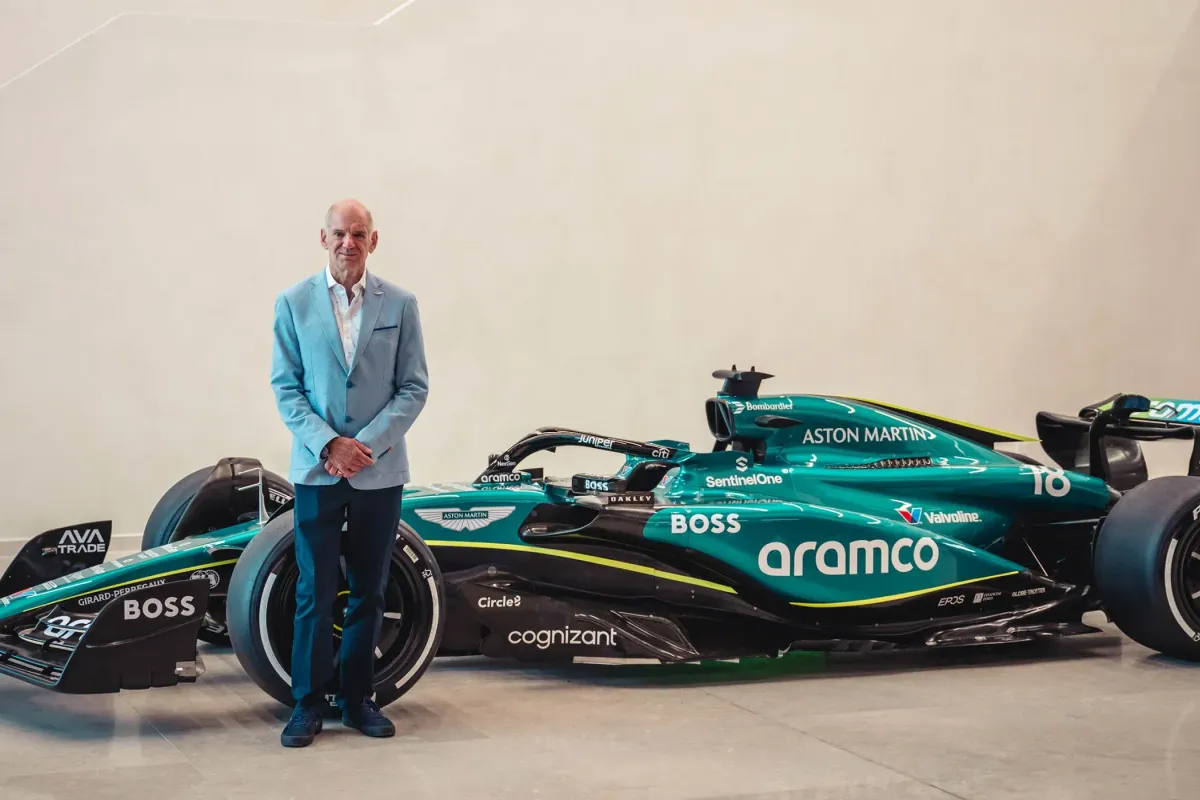 De eerste reactie van Adrian Newey na zijn overstap naar Aston Martin