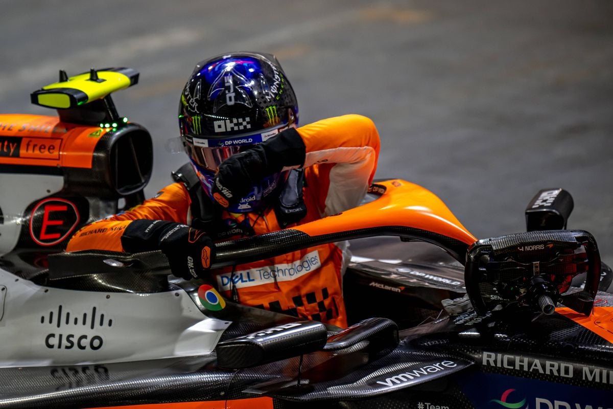 Lando Norris geeft een opvallende reden voor zijn 'bijna crashes' in Singapore