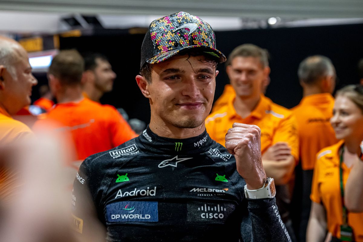 Lando Norris kwaad om 'aanstellerig gedrag' Hamilton en Russell: 'Als zij dat hebben, heeft iedereen het...'