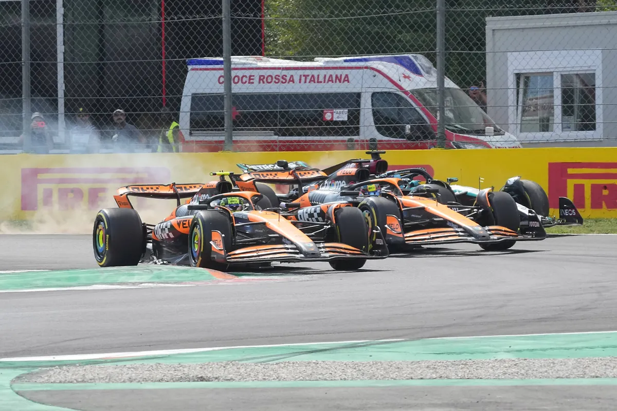 norris piastri russell mclaren mercedes