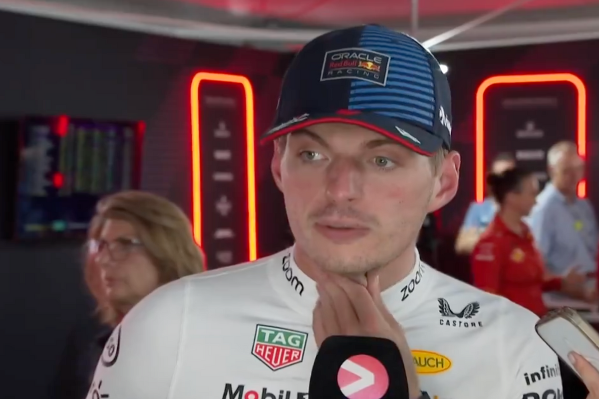 Video: De reactie van Max Verstappen bij Viaplay na de race in Italië