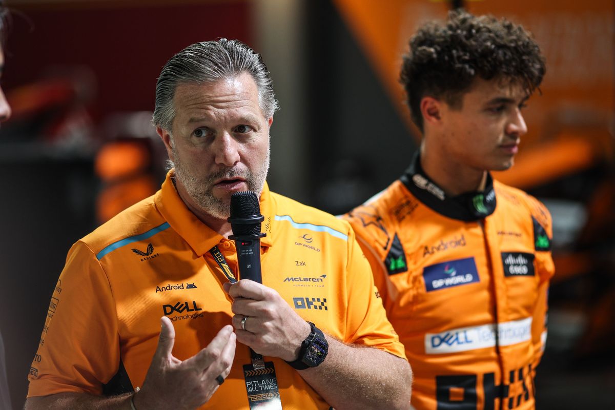 Zak Brown heeft bericht voor Red Bull na verbannen McLaren-achtervleugel: 'Er zijn twee manieren om te winnen'