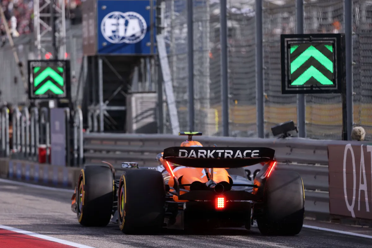 mclaren norris pit