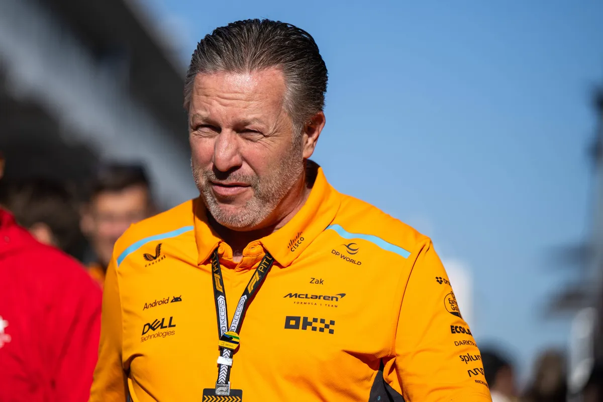 zak brown mclaren