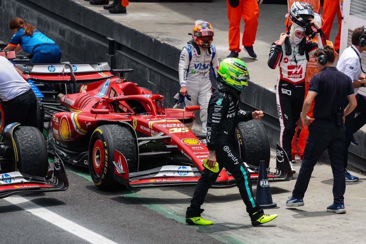 Lewis Hamilton flink benadeeld door Mercedes in aanloop naar Ferrari-debuut