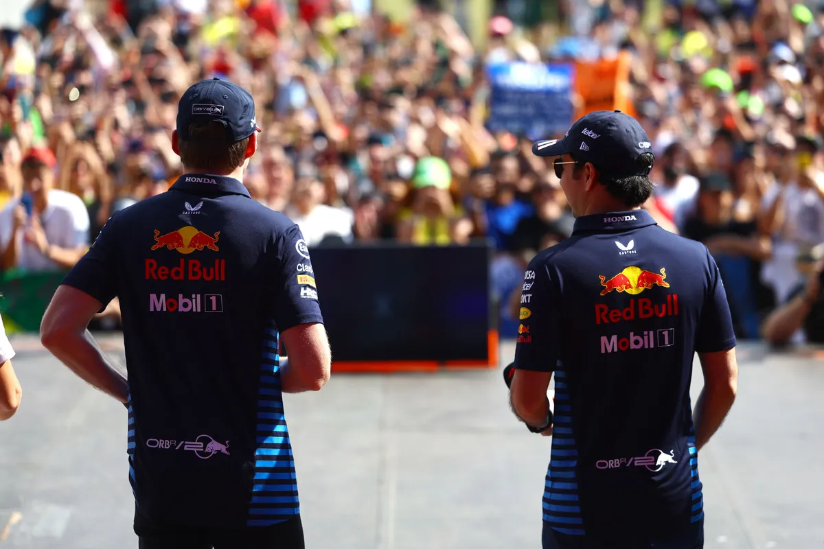 max sergio perez red bull fans