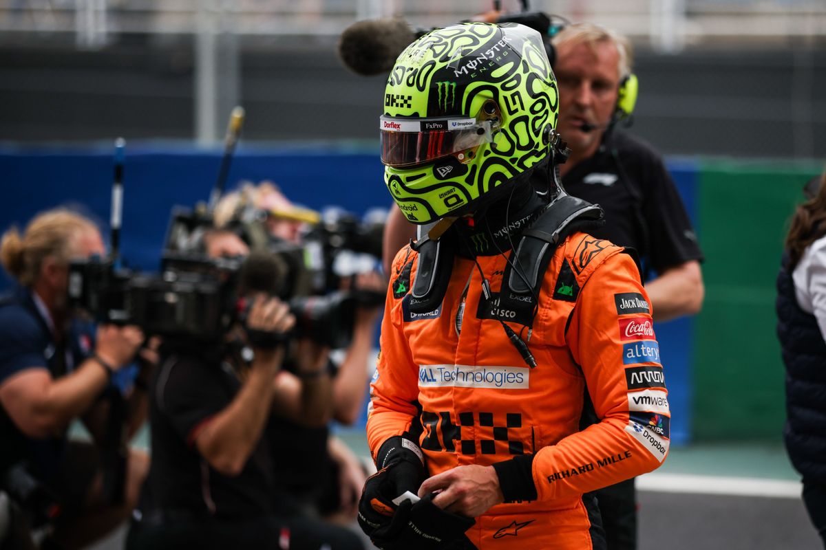 Lando Norris loopt leeg na vraag over Max Verstappen: 'Het boeit mij niet... Ik haat deze vragen zo erg!'