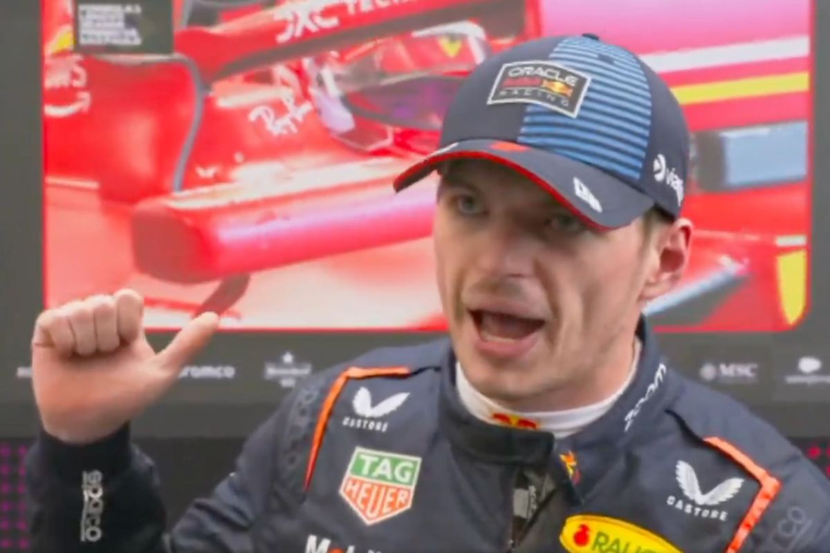 Video: Max Verstappen schiet volledig uit zijn slof na kwalificatie in Brazilië