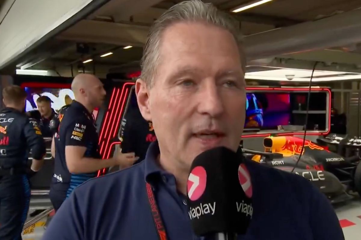 Video: Jos Verstappen zet Britse pers op hun plek: 'Max is de aller, allerbeste!'