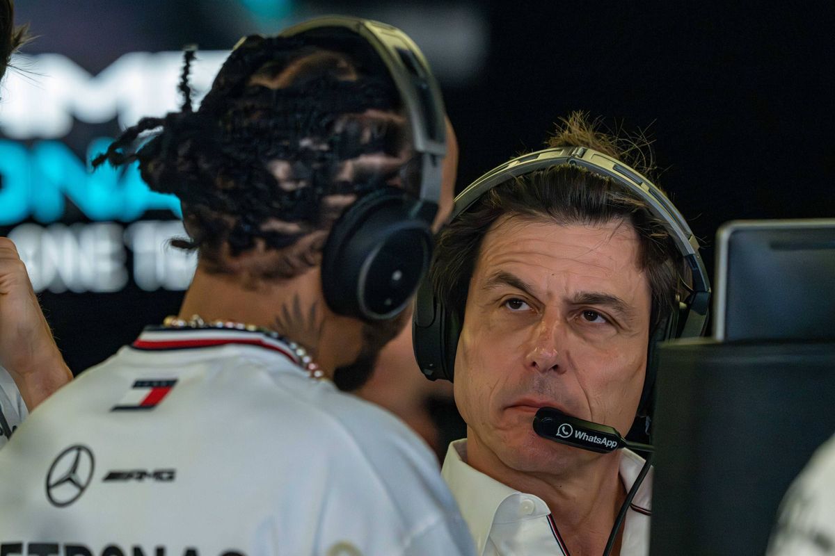 Toto Wolff niet rouwig om vertrek Lewis Hamilton: 'Heeft een houdbaarheidsdatum'