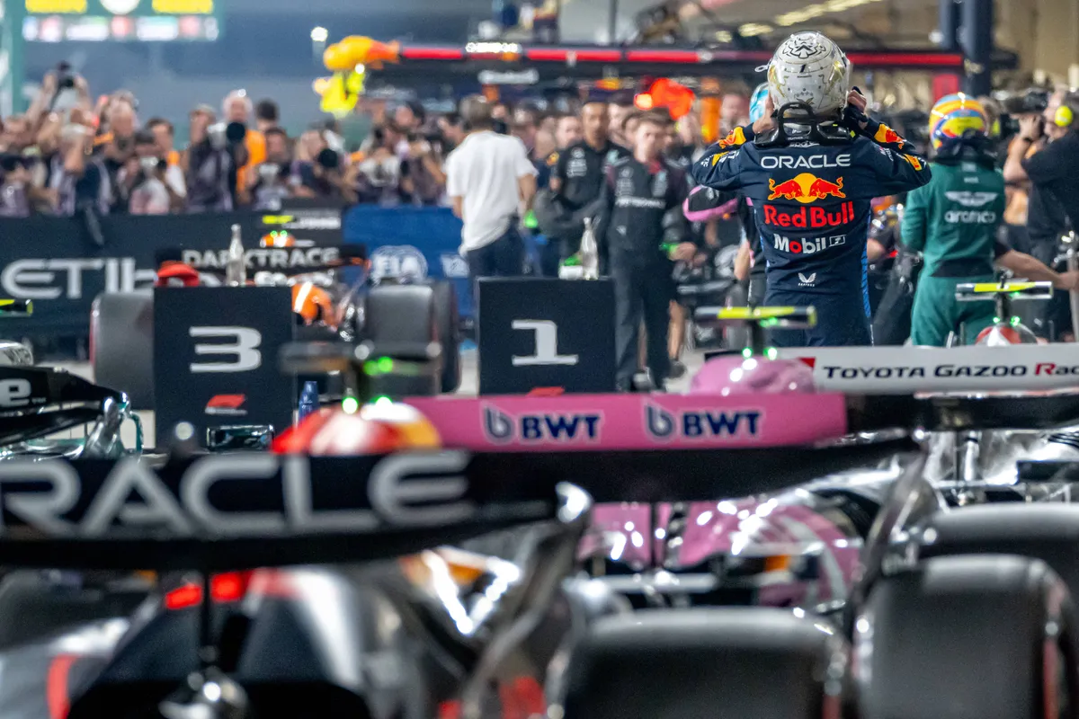 max red bull vleugels parc ferme