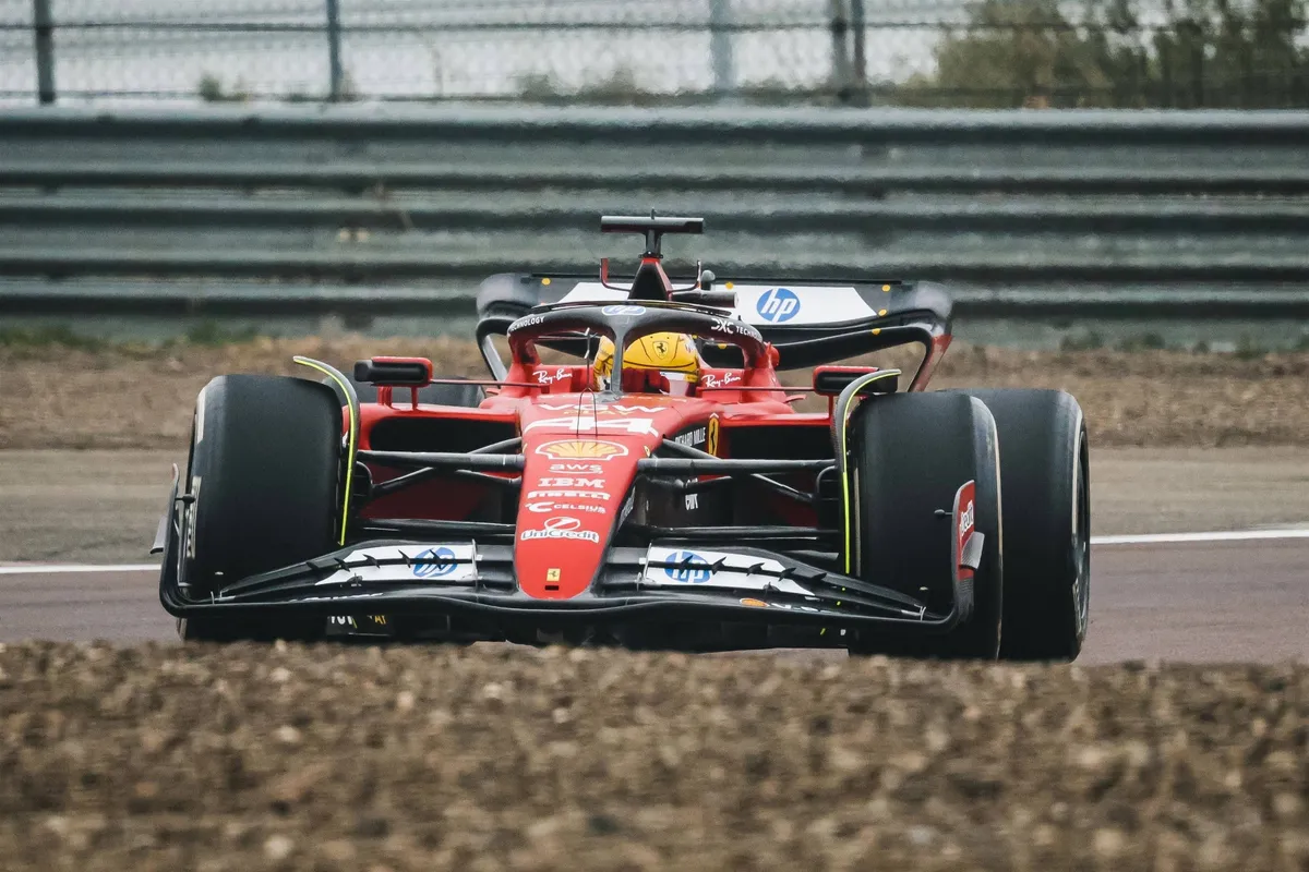 hamilton ferrari