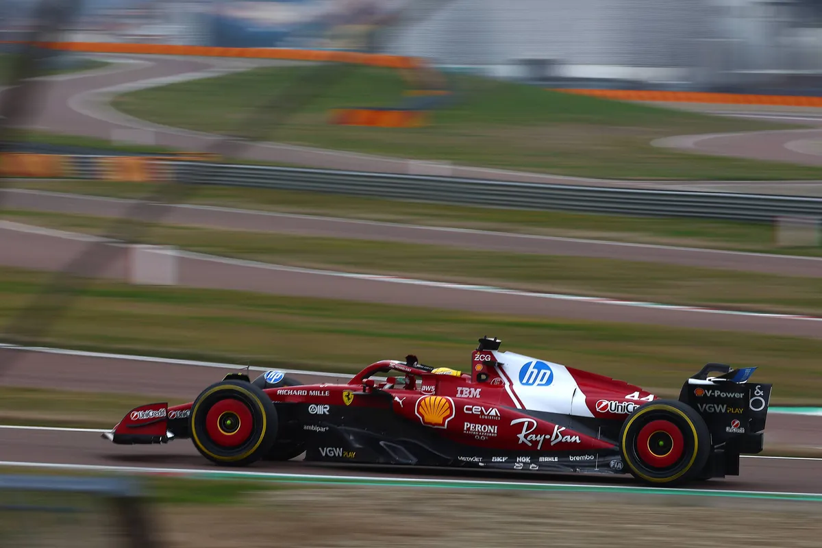 hamilton ferrari