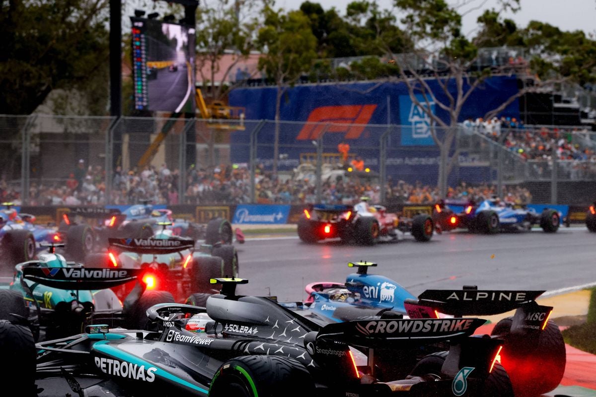 FIA past eindklassering Grand Prix Australië aan na protest Mercedes