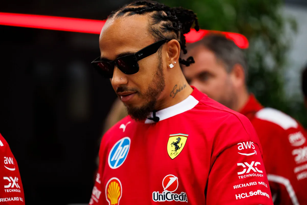 hamilton ferrari