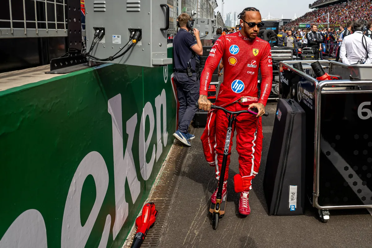 hamilton ferrari grid china scooter step
