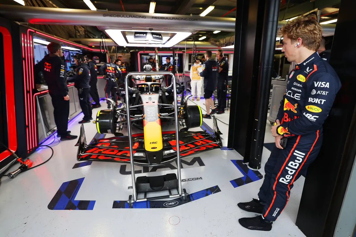 lawson red bull garage