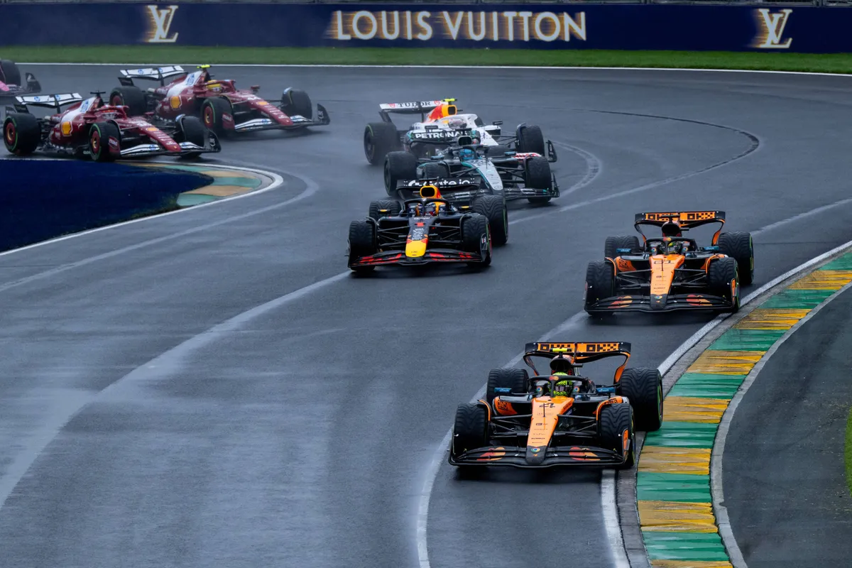 mclaren red bull merc aus