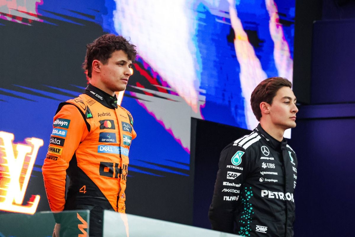 Lando Norris geeft George Russell stof tot nadenken: 'Als dat zijn mentaliteit is...'