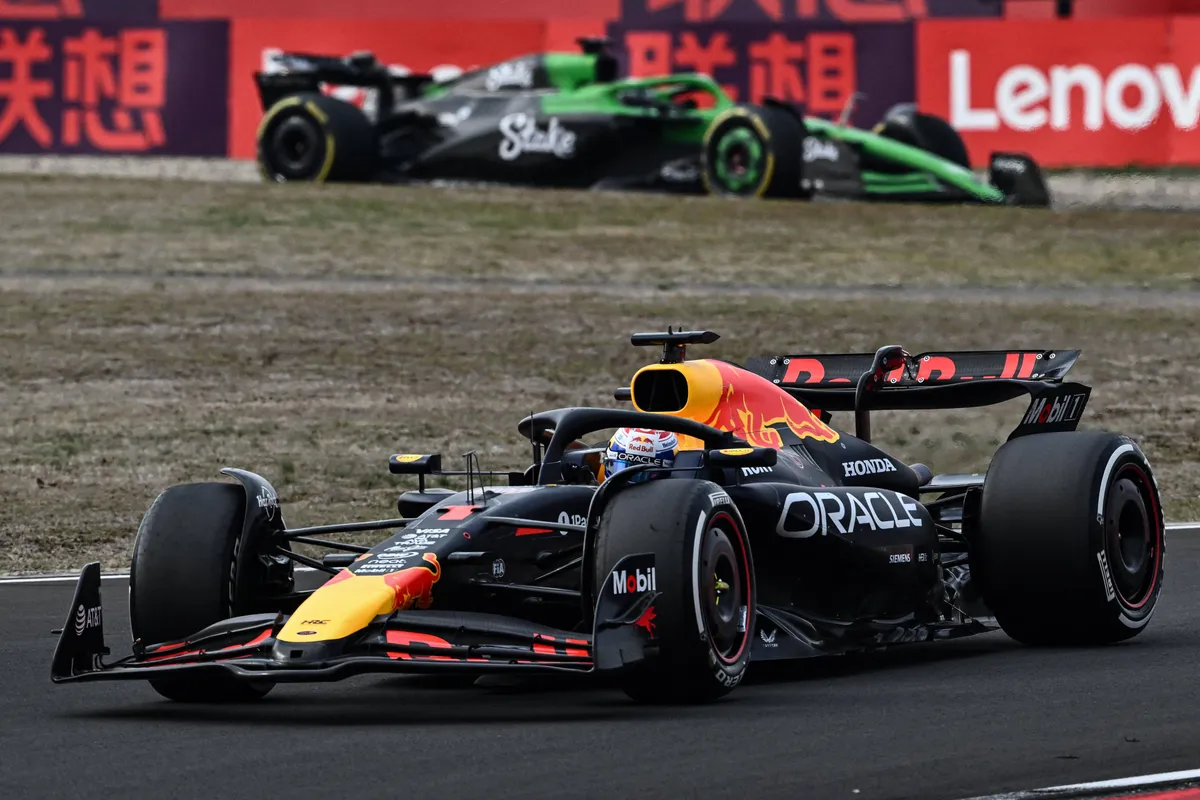 red bull max sauber china
