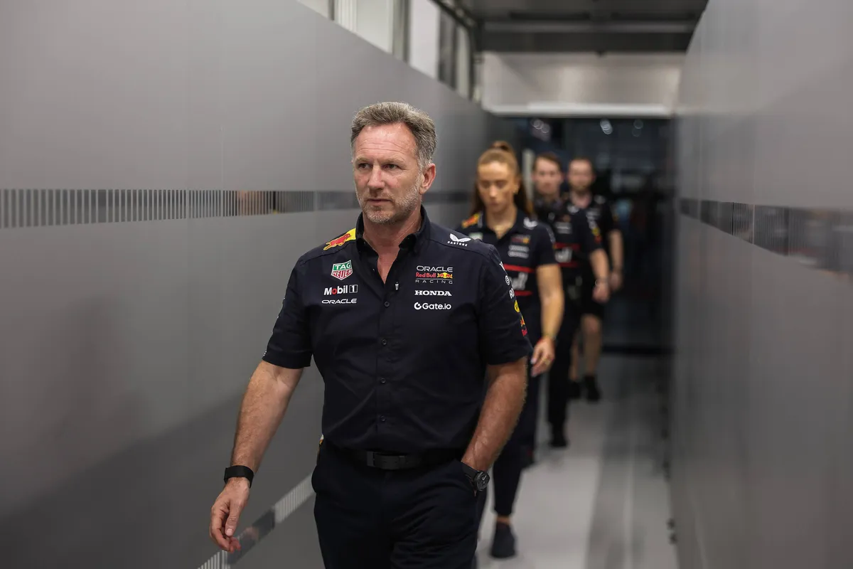 Red Bull-teambaas Christian Horner in Jeddah