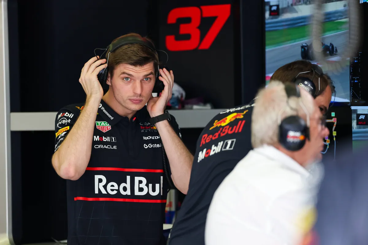 Red Bull-coureur Max Verstappen in Bahrein